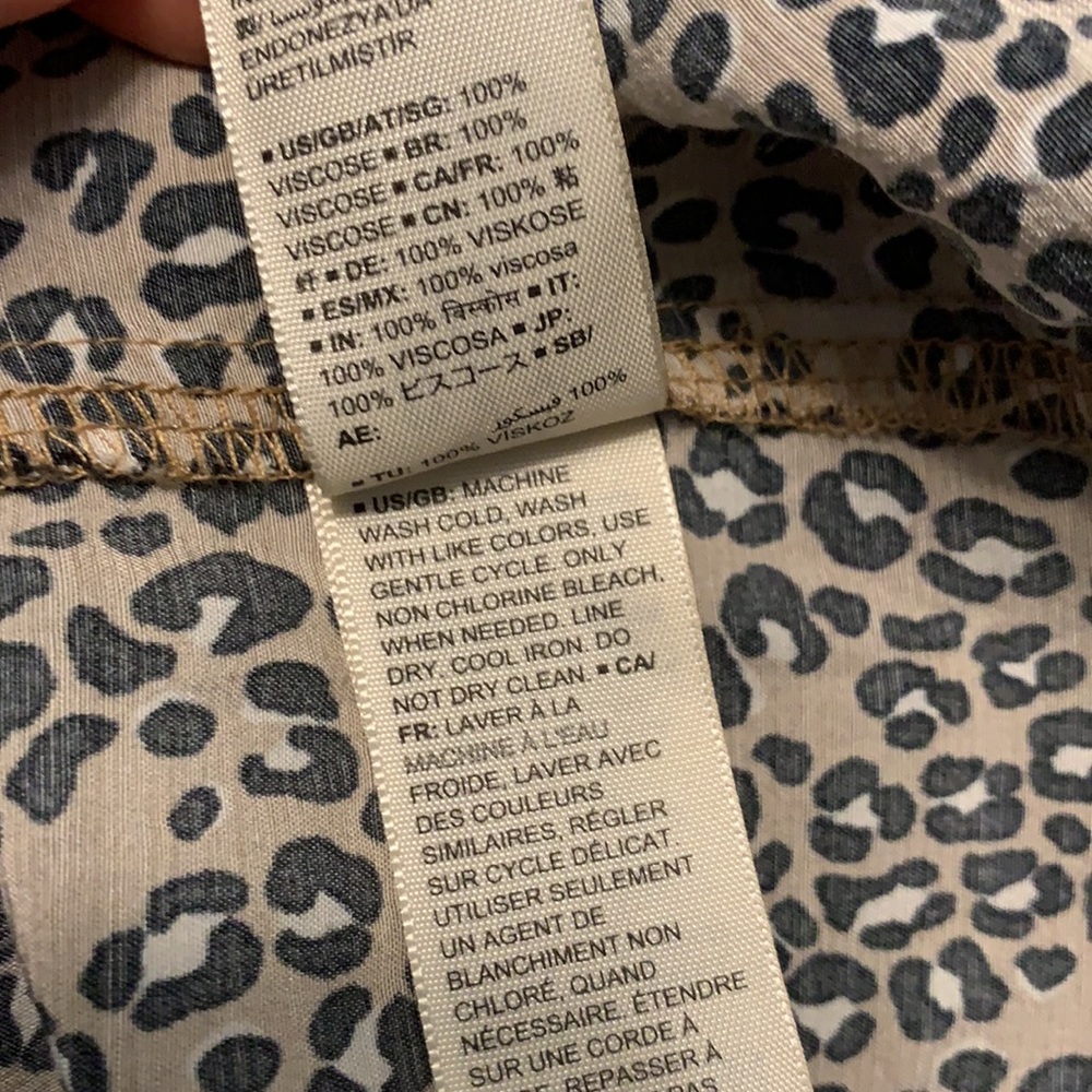 Goodthreads leopard tunic - Picture 12 of 14